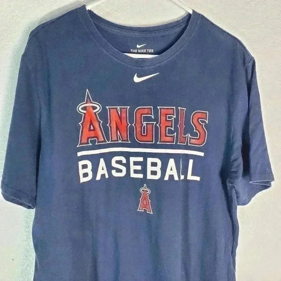 Nike Dri-Fit Nike Tee MLB Angels T Shirt sz XL - Picture 3 of 6